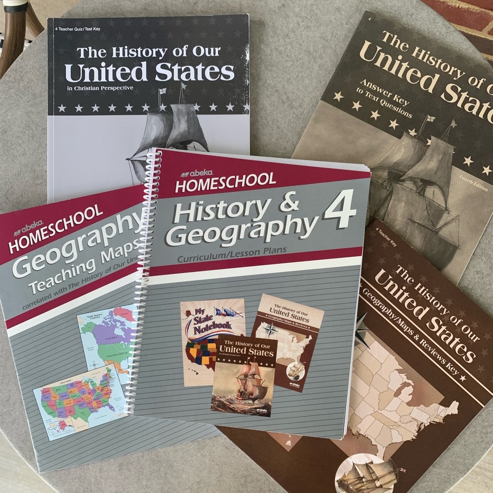 Abeka History grade 4 parent kit